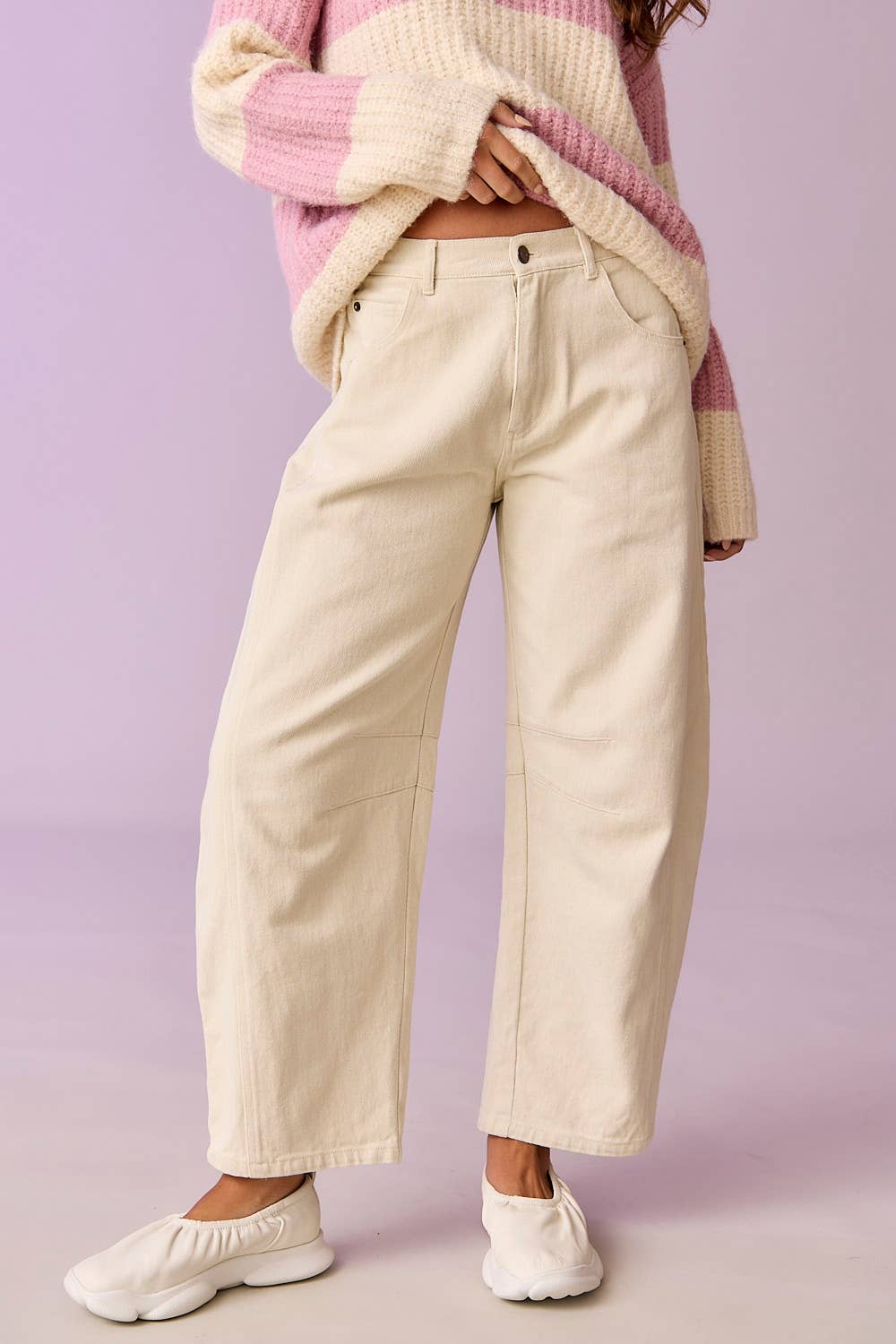 Sandstone Barrel Jeans