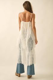Freebird Lace Maxi Top