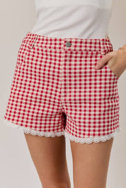 Red White & Darling Shorts