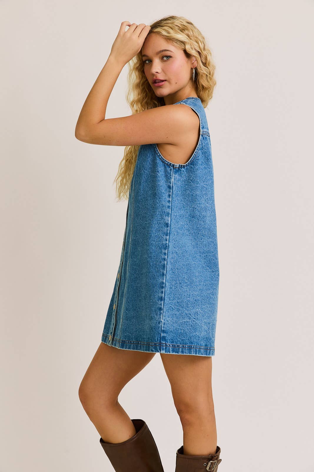 Falling For Denim Dress