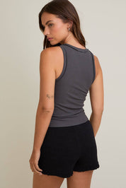 Freeform Inside Out Ribbed Tank