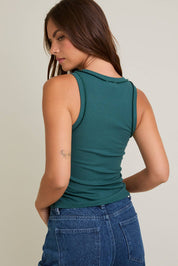 Freeform Inside Out Ribbed Tank