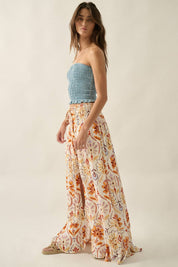 Denim Skies Tube Top