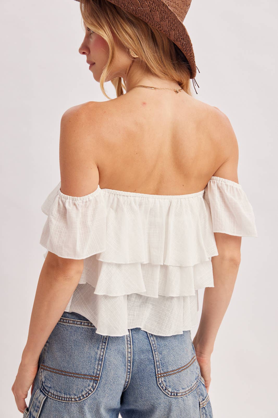 Southern Charm Off The Shoulder Top