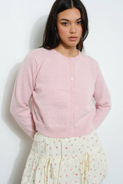 Pink Cardigan