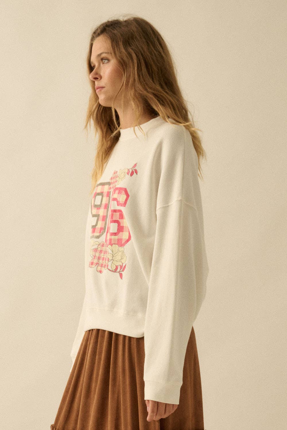 Cutest On Campus Thermal Graphic Top