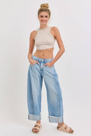 Frankie Barrel Jeans