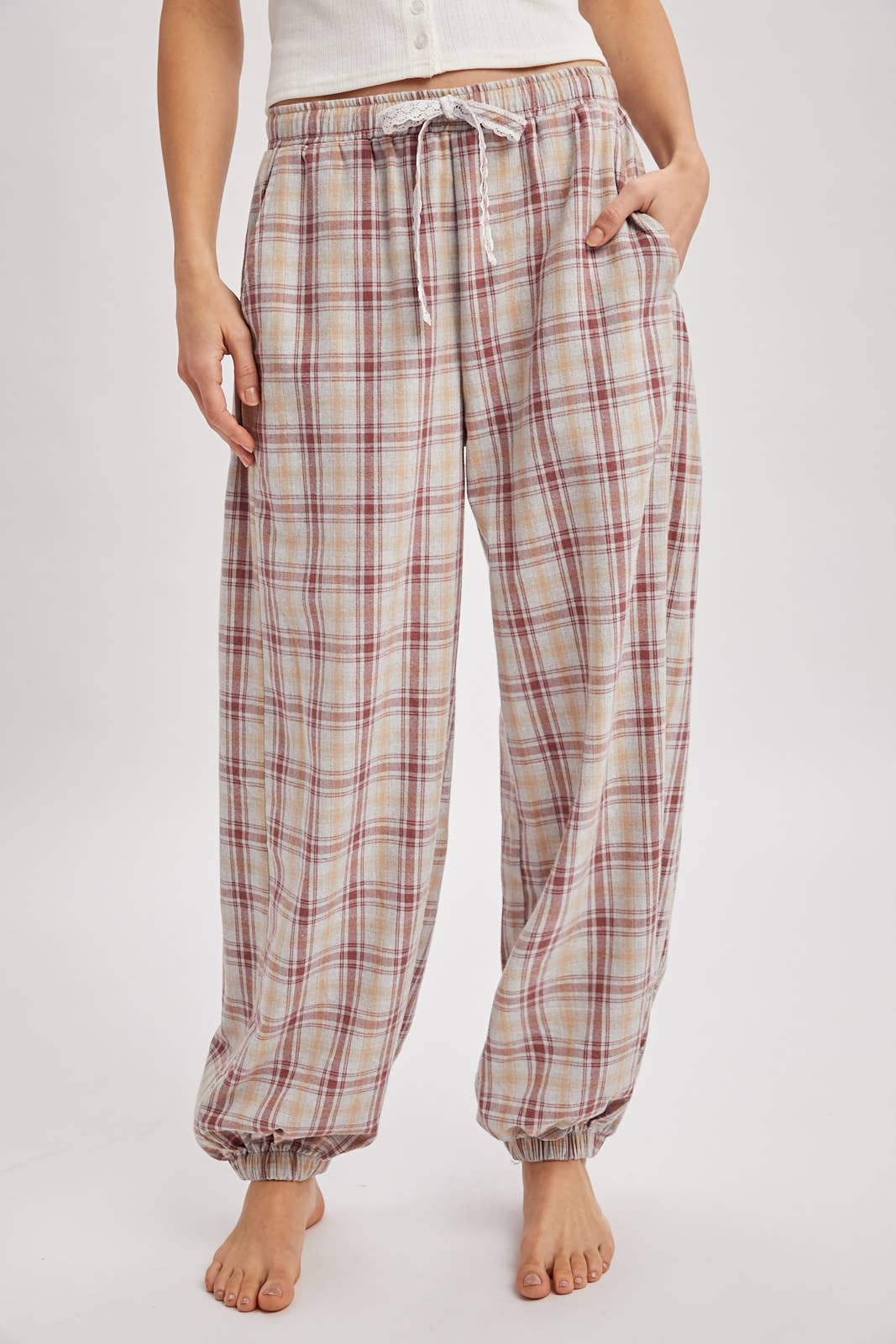 Dakota Plaid Joggers