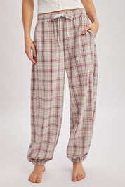 Dakota Plaid Joggers