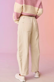 Sandstone Barrel Jeans