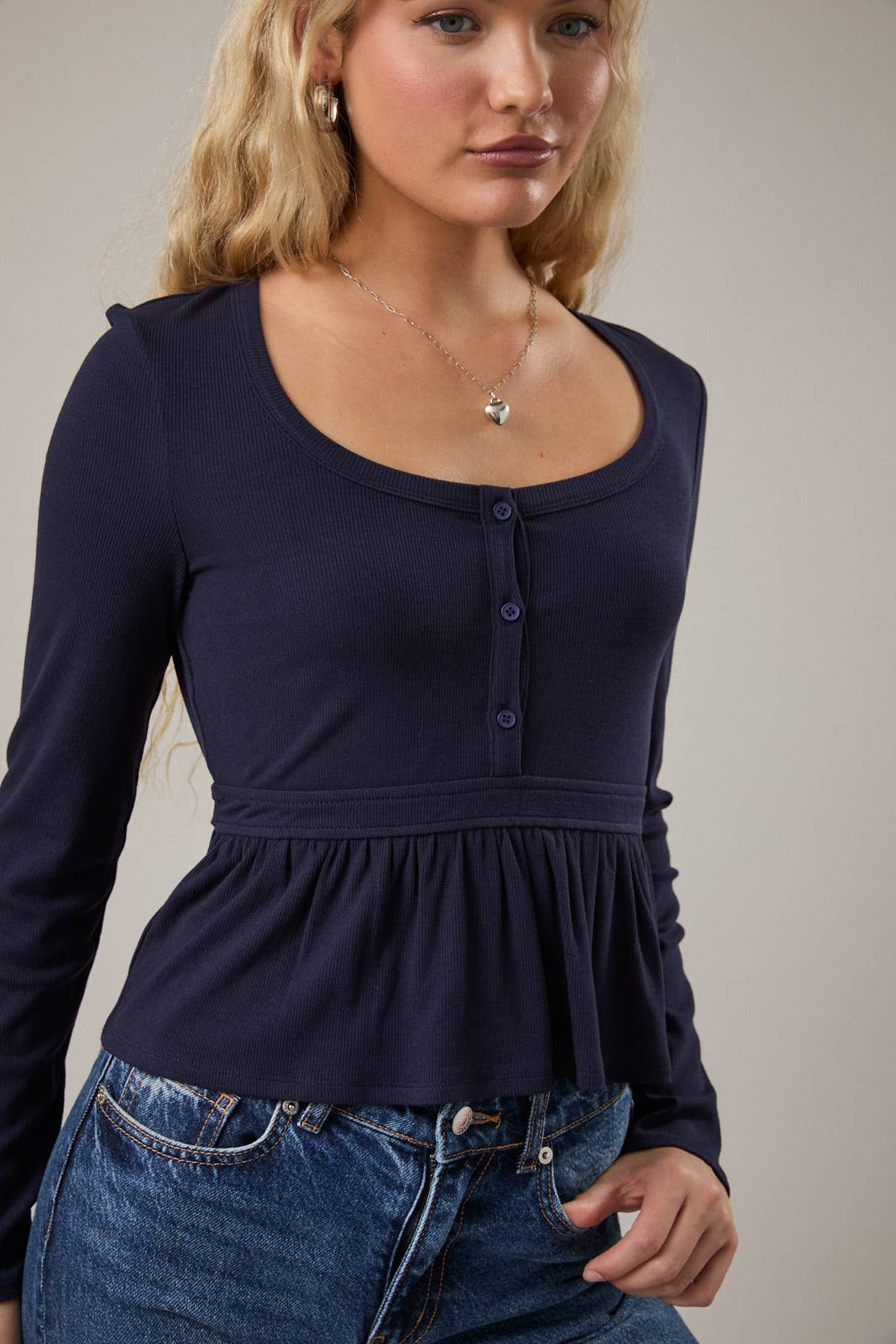 Simply Sweet Babydoll Top
