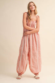 Delilah Jumpsuit- Pink