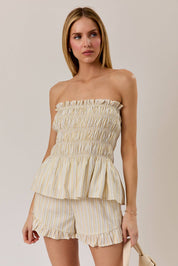 Chasing Sunshine Smocked Top