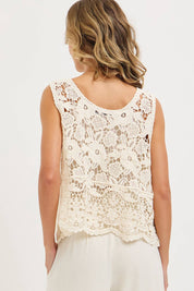 Boho Crochet Tank