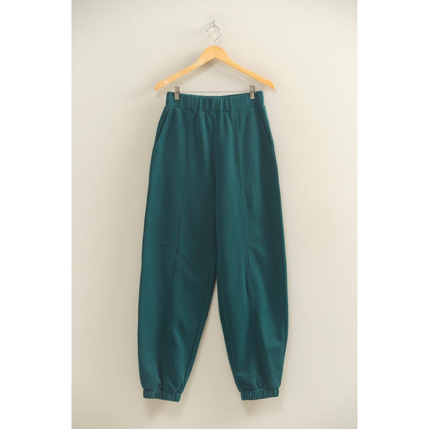 All Is Cozy Joggers (deep green)