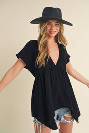 Button Down Blouse